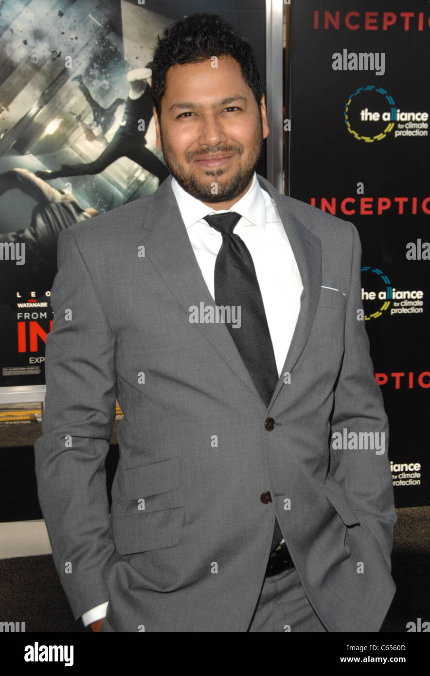 Dileep Rao at arrivals for INCEPTION Premiere, Grauman's Chinese Theatre, Los Angeles, CA July 13, 2010. Photo By: Dee Cercone/Everett Collection Stock Photo