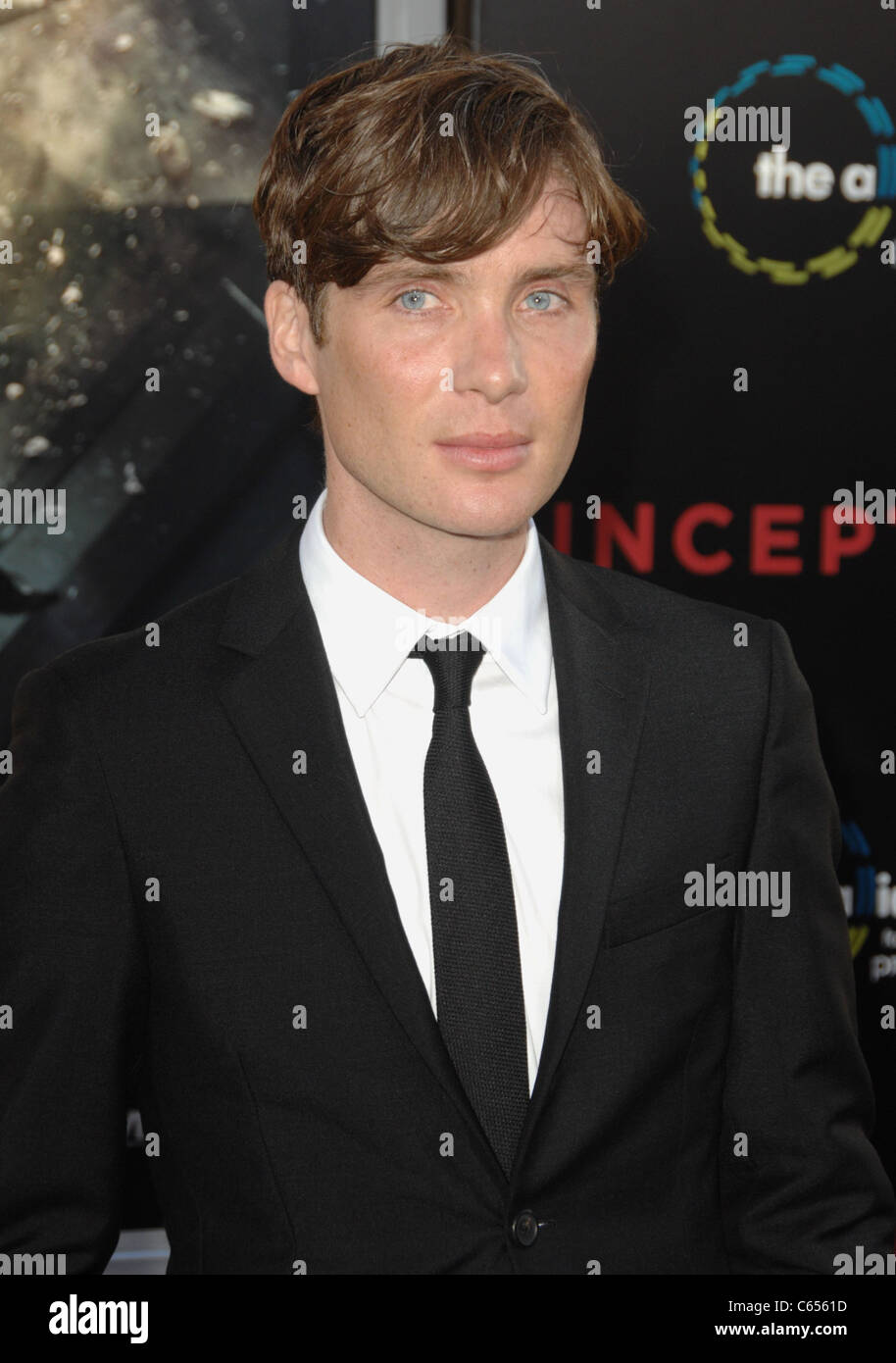 Cillian Murphy at arrivals for INCEPTION Premiere, Grauman's Chinese Theatre, Los Angeles, CA July 13, 2010. Photo By: Dee Cercone/Everett Collection Stock Photo