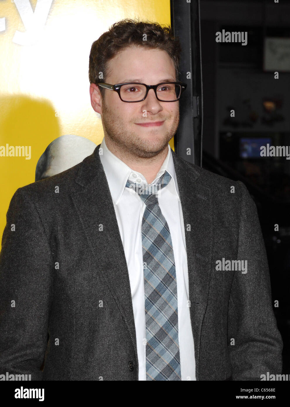 Seth Rogen at arrivals for PAUL Premiere, Grauman's Chinese Theatre, Los Angeles, CA March 14, 2011. Photo By: Elizabeth Goodenough/Everett Collection Stock Photo