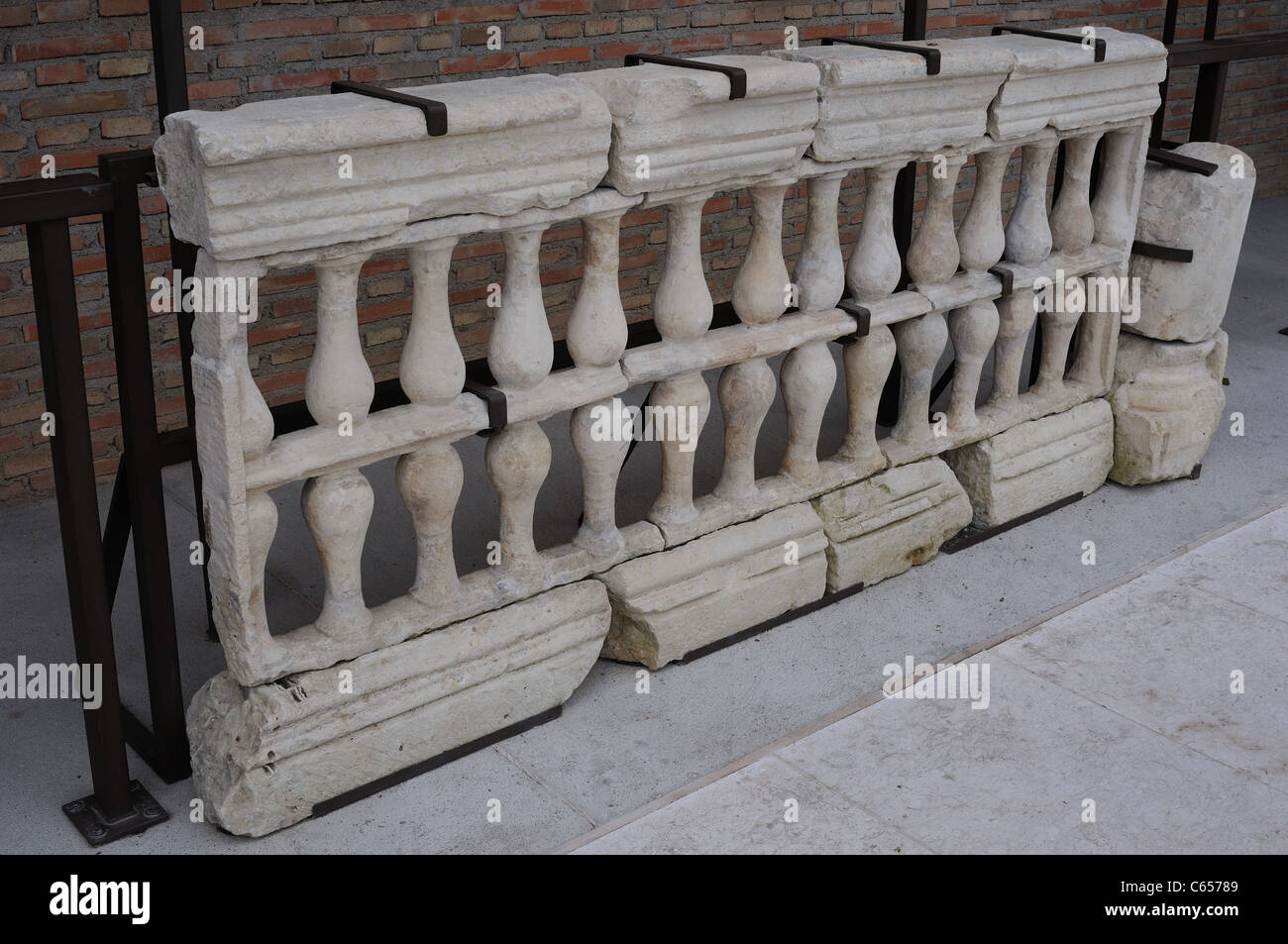 Loggia railing .Renaissance ( Plateresque ) belonging to the ...