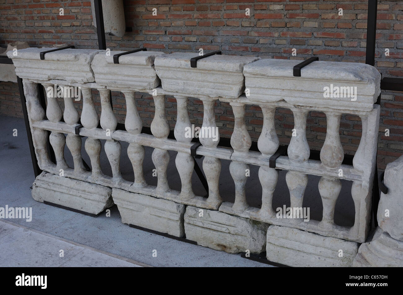 Loggia railing .Renaissance ( Plateresque ) belonging to the ...