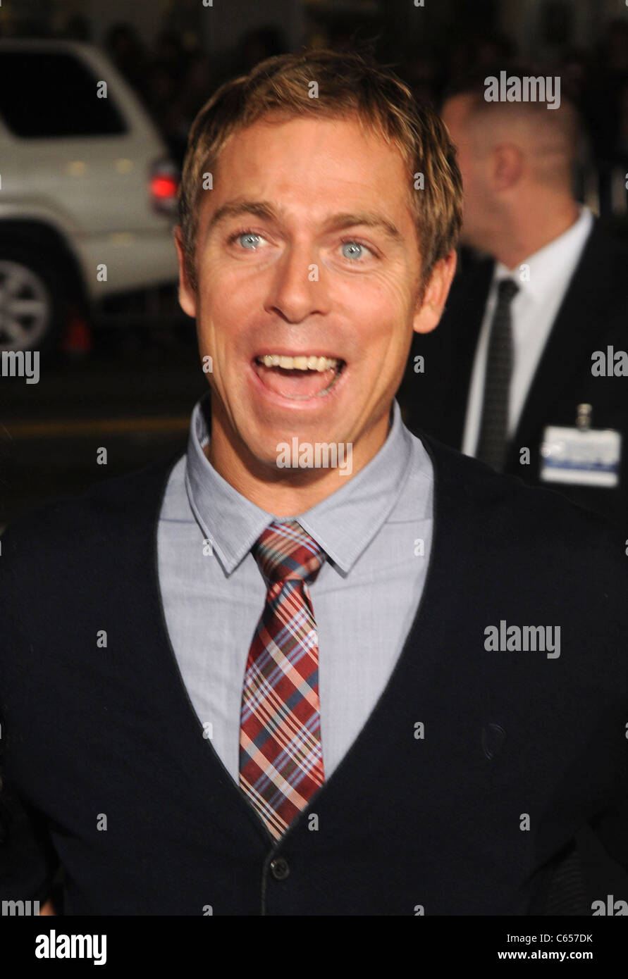 Dave England at arrivals for Jackass 3D Premiere, Grauman's Chinese Theatre, Los Angeles, CA October 13, 2010. Photo By: Dee Cercone/Everett Collection Stock Photo
