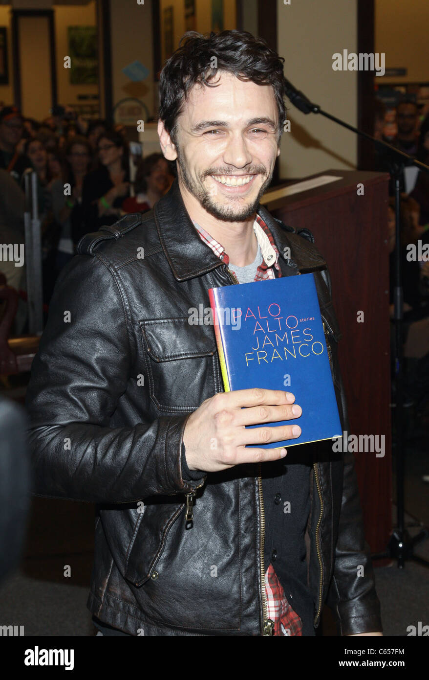 James Franco at instore appearance for James Franco Book Signing for