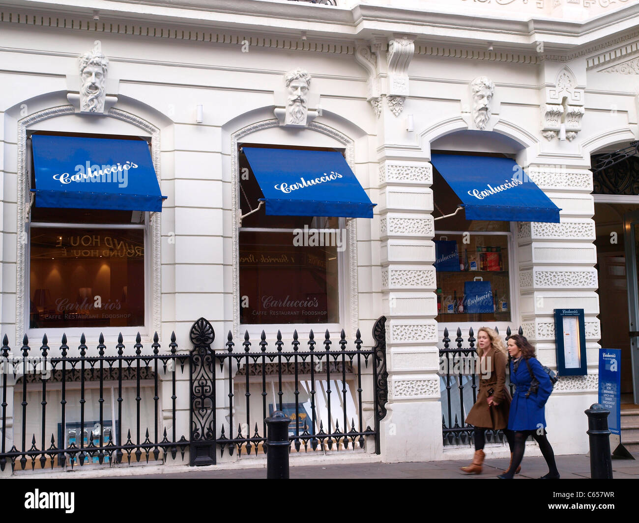 Carluccio's Restaurant Garrick Street Covent Garden Stock Photo Alamy