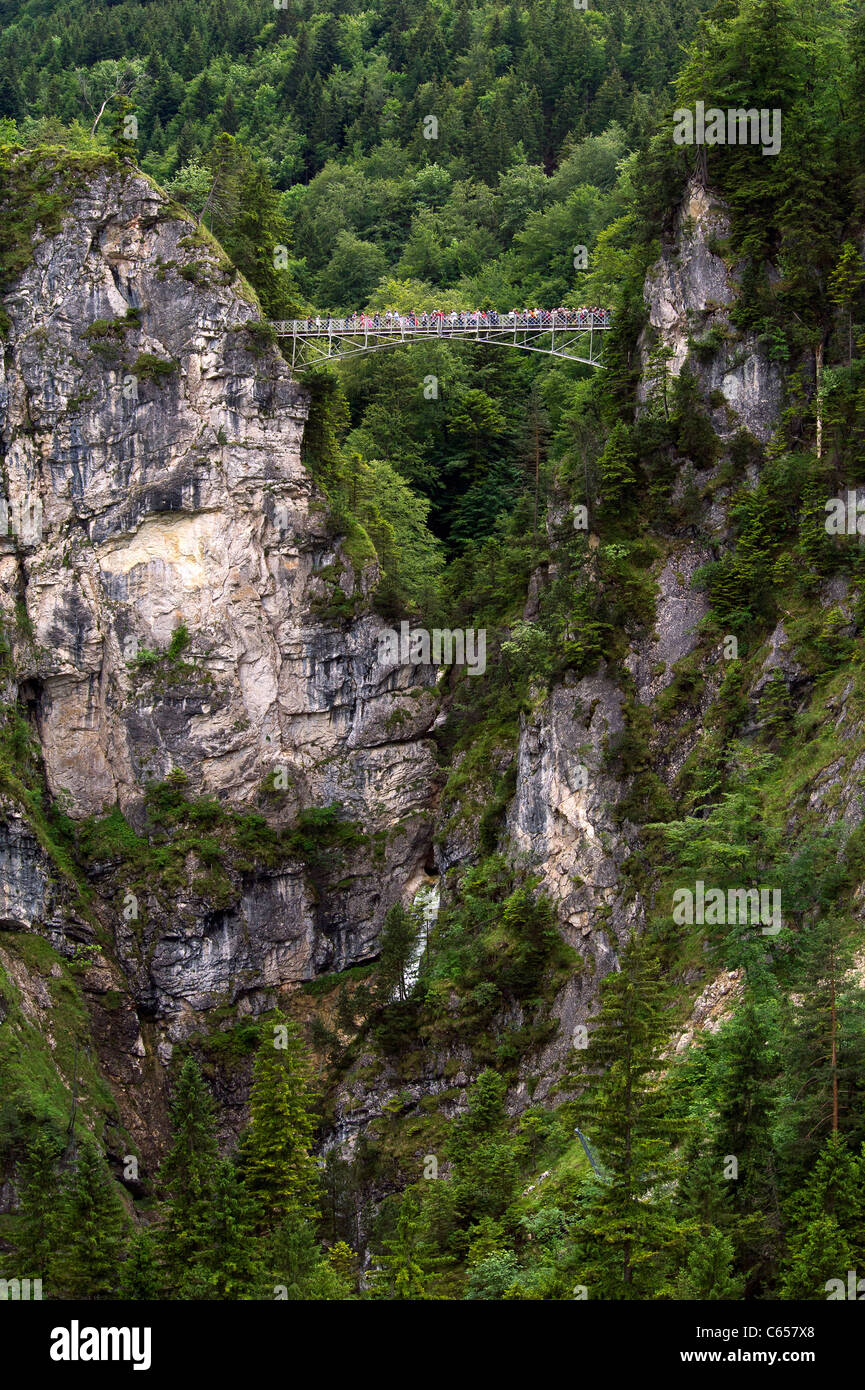 Marienbrücke (Mary's Bridge) near Neuschwanstein Castle Stock Photo Alamy