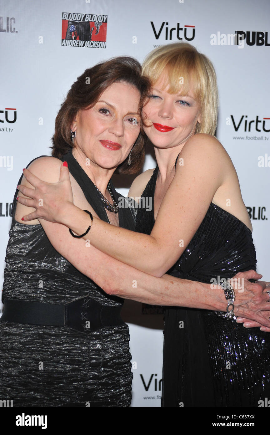 Kelly Bishop, Emily Bergl in attendance for BLOODY BLOODY ANDREW JACKSON Opening Night on Broadway, The Bernard B. Jacobs Theatre, New York, NY October 13, 2010. Photo By: Gregorio T. Binuya/Everett Collection Stock Photo