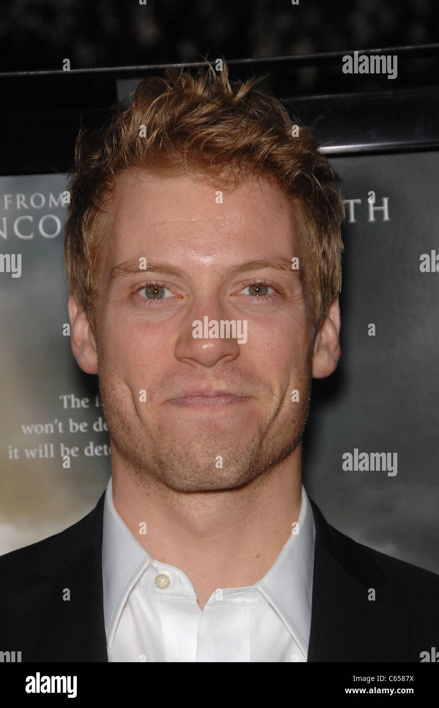 Barrett Foa at arrivals for WAITING FOR SUPERMAN Premiere, Paramount Theater, Los Angeles, CA September 20, 2010. Photo By: Michael Germana/Everett Collection Stock Photo