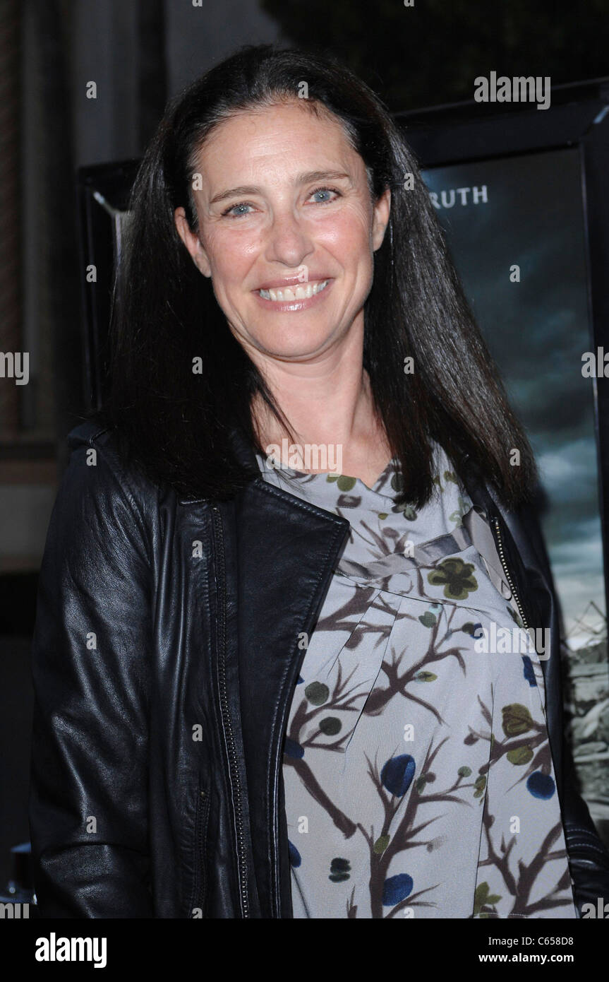 Mimi Rogers at arrivals for WAITING FOR SUPERMAN Premiere, Paramount Theatre, Los Angeles, CA September 20, 2010. Photo By: Elizabeth Goodenough/Everett Collection Stock Photo