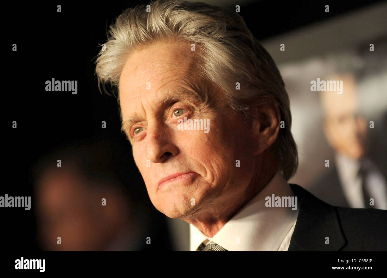 Michael Douglas at arrivals for Wall Street 2: Money Never Sleeps Premiere, The Ziegfeld Theatre, New York, NY September 20, 2010. Photo By: Kristin Callahan/Everett Collection Stock Photo