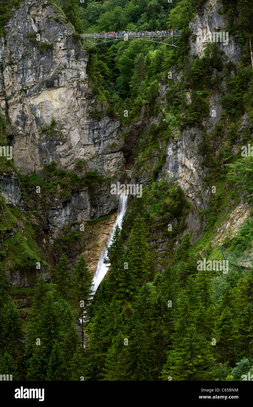 Marienbrücke (Mary's Bridge) near Neuschwanstein Castle Stock Photo Alamy