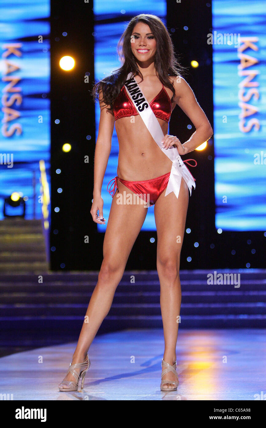 Miss Kansas USA, Jaymie Stokes in attendance for 2011 Miss USA