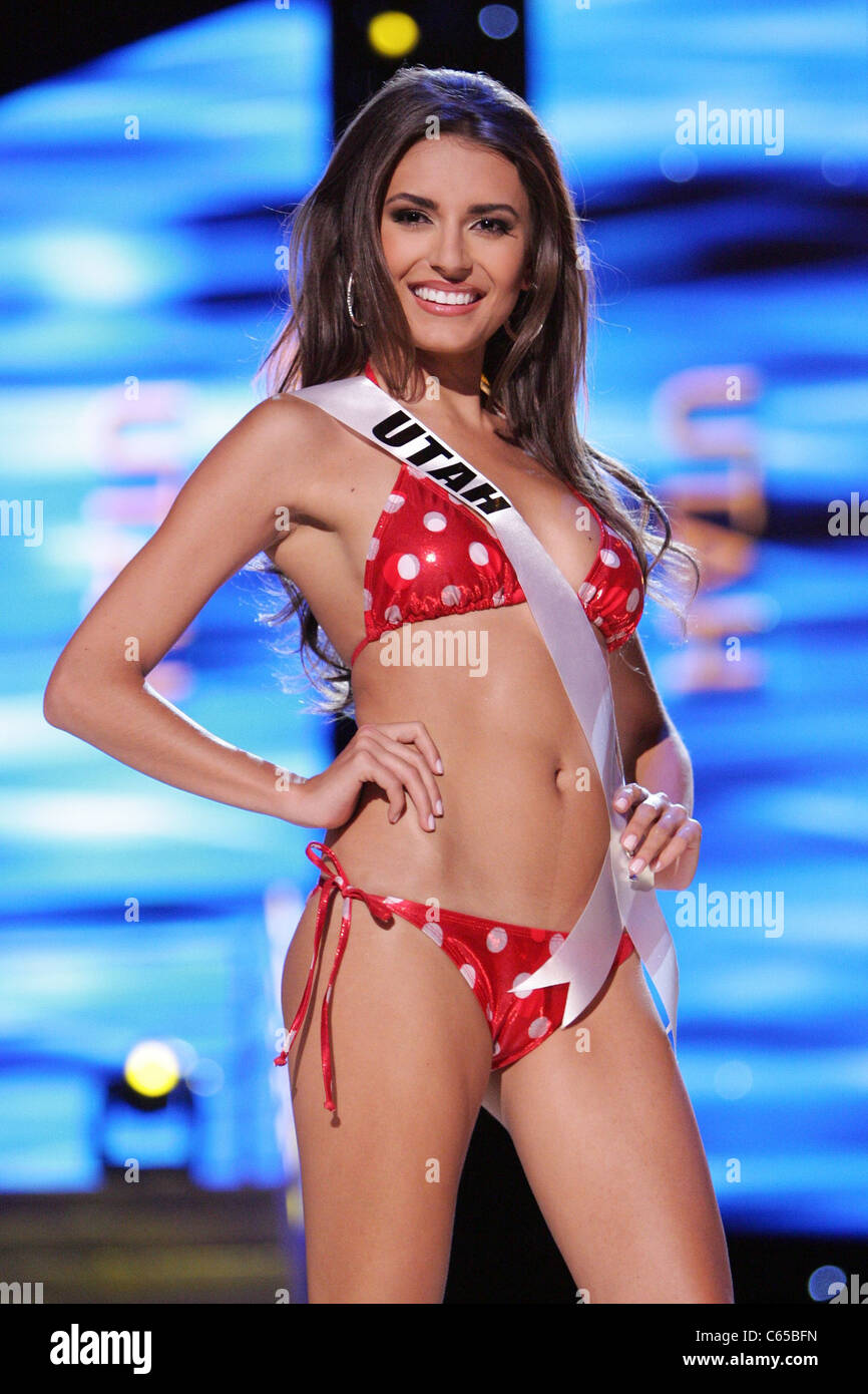 Miss Utah USA, Jamie Lynn Crandall in attendance for 2011 Miss USA