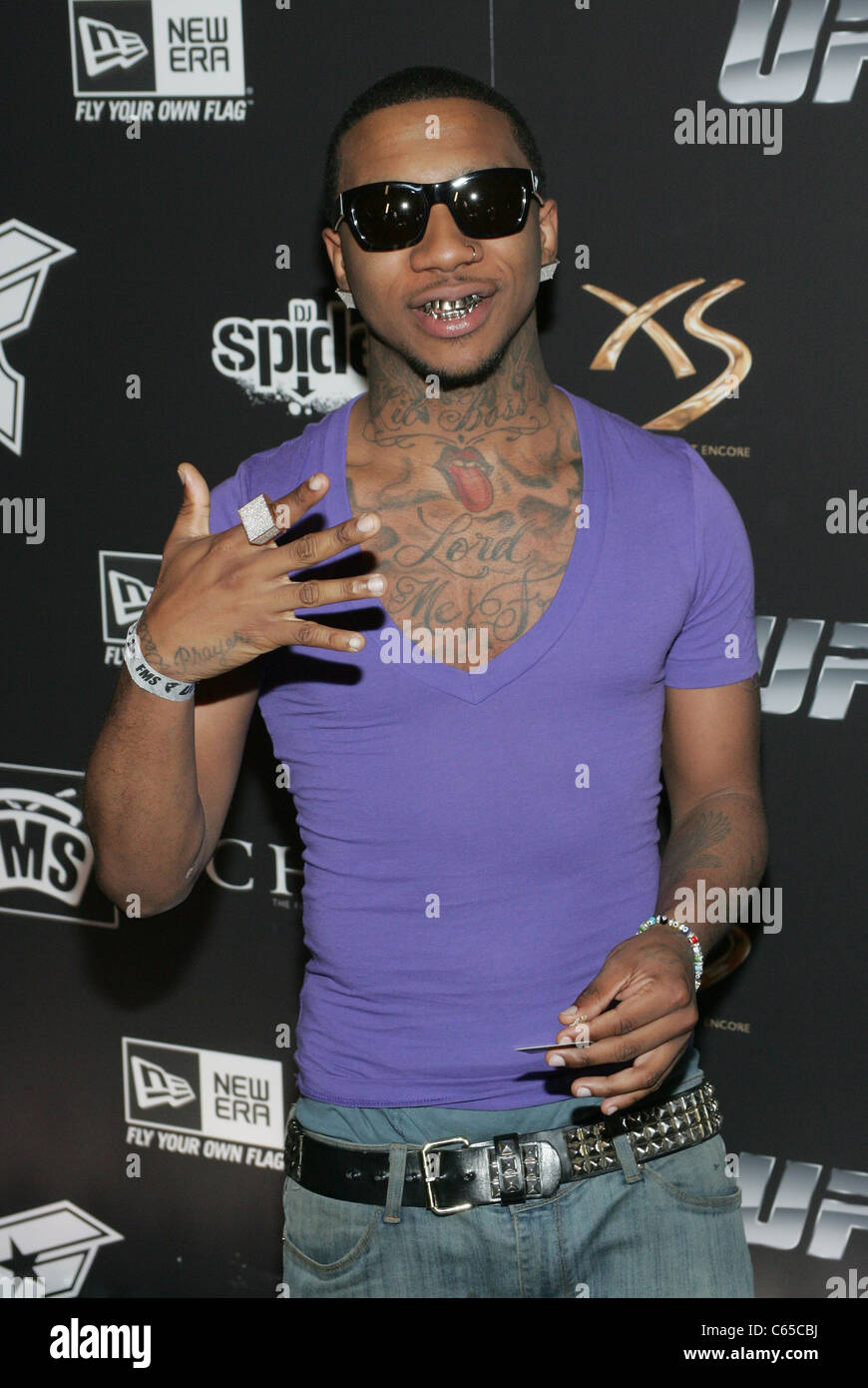 Lil B at arrivals for Stars and Straps MAGIC Convention Kick Off Party