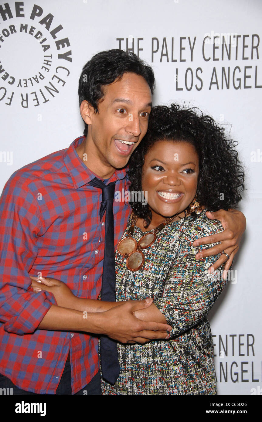 Danny Pudi, Yvette Nicole Brown at a public appearance for Paley Fest