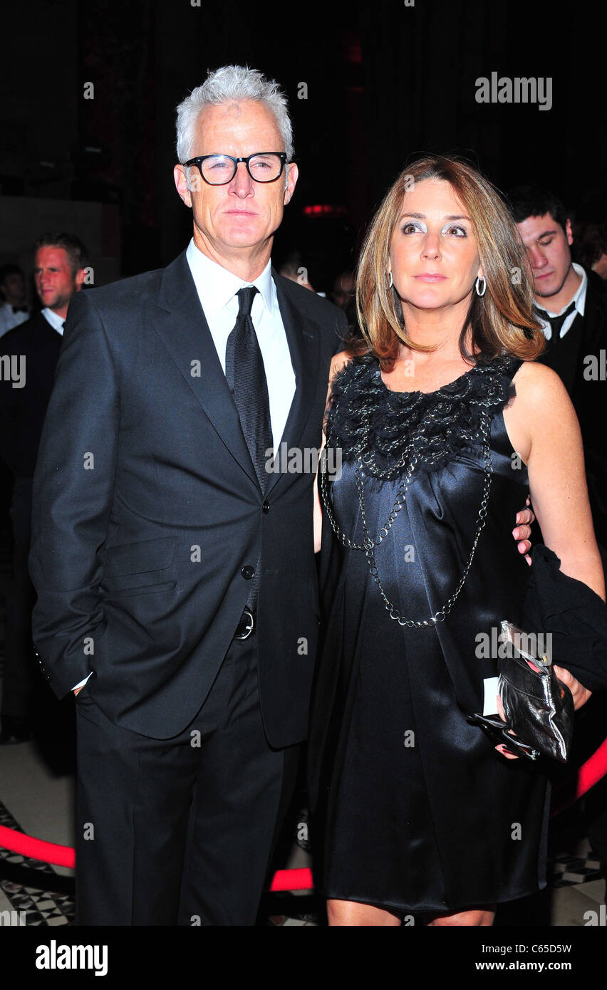 John Slattery, Talia Balsam at arrivals for The 2010 New Yorkers For Children Fall Gala, Cipriani Restaurant 42nd Street, New York, NY September 21, 2010. Photo By: Gregorio T. Binuya/Everett Collection Stock Photo