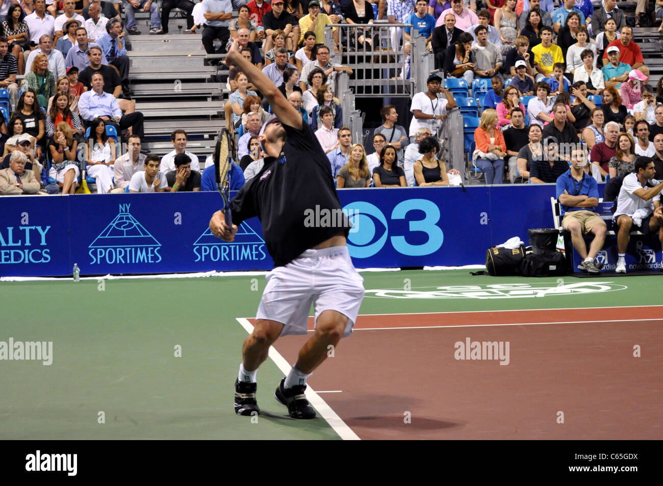 Andy Roddick in attendance for The WTT Tennis match between the New ...