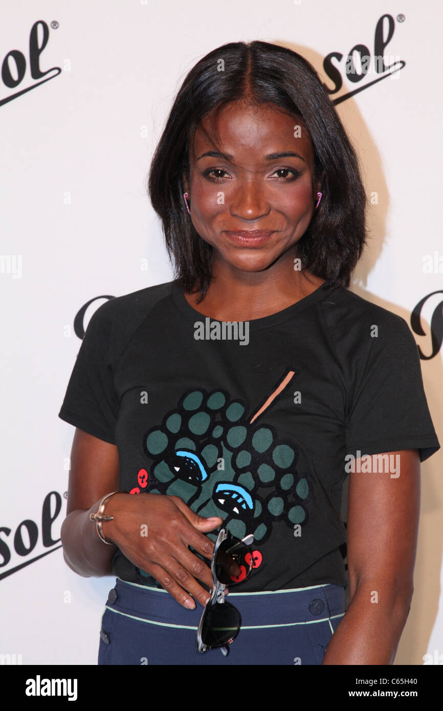 Genevieve Jones in attendance for Persol Magnificent Obsessions Exhibition Debut, Center 548, New York, NY June 16, 2011. Photo Stock Photo