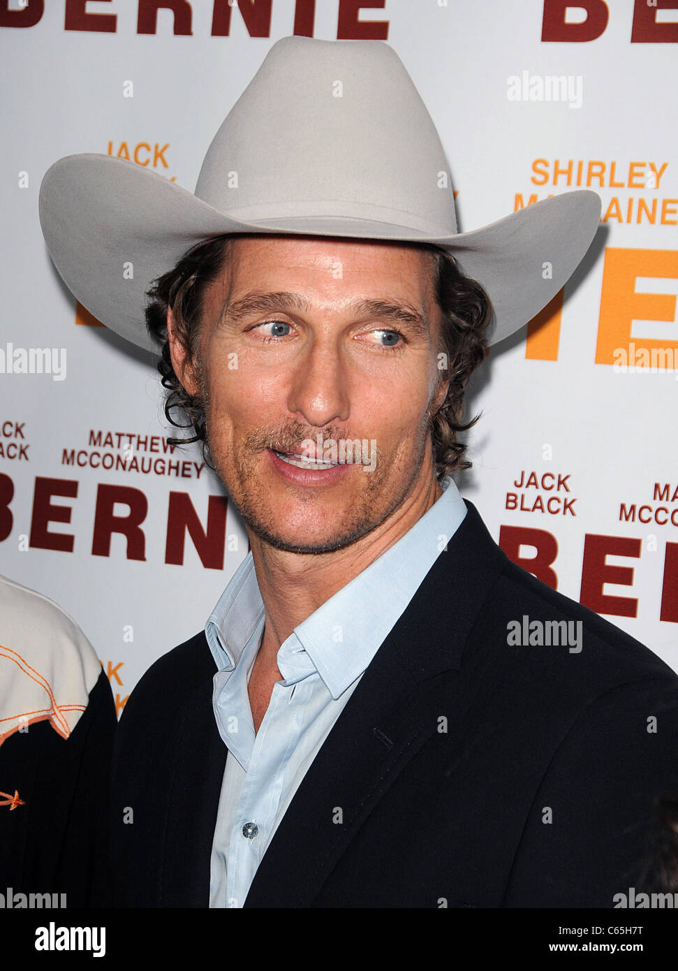 Matthew McConaughey at arrivals for BERNIE Premiere, Regal Theatres at L.A. Live, Los Angeles, CA June 16, 2011. Photo By: Dee Cercone/Everett Collection Stock Photo