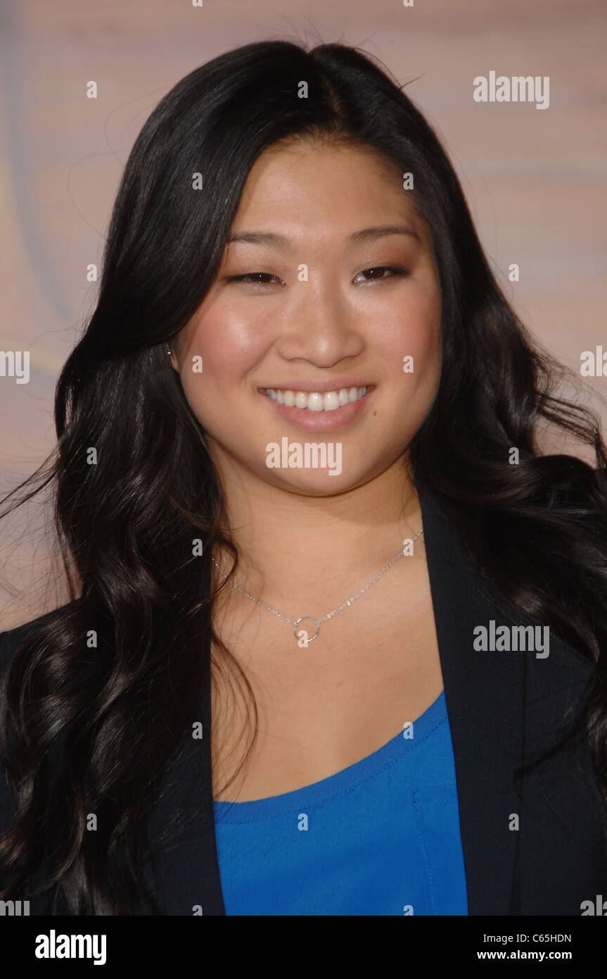 Jenna Ushkowitz at arrivals for TANGLED Premiere, El Capitan Theatre, Los Angeles, CA November 14, 2010. Photo By: Michael Germana/Everett Collection Stock Photo