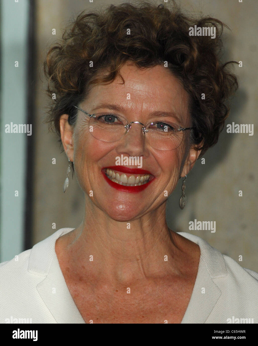 Annette Bening at arrivals for 2011 Women In Film Crystal + Lucy Awards, Beverly Hilton Hotel, New York, NY June 16, 2011. Photo By: Elizabeth Goodenough/Everett Collection Stock Photo
