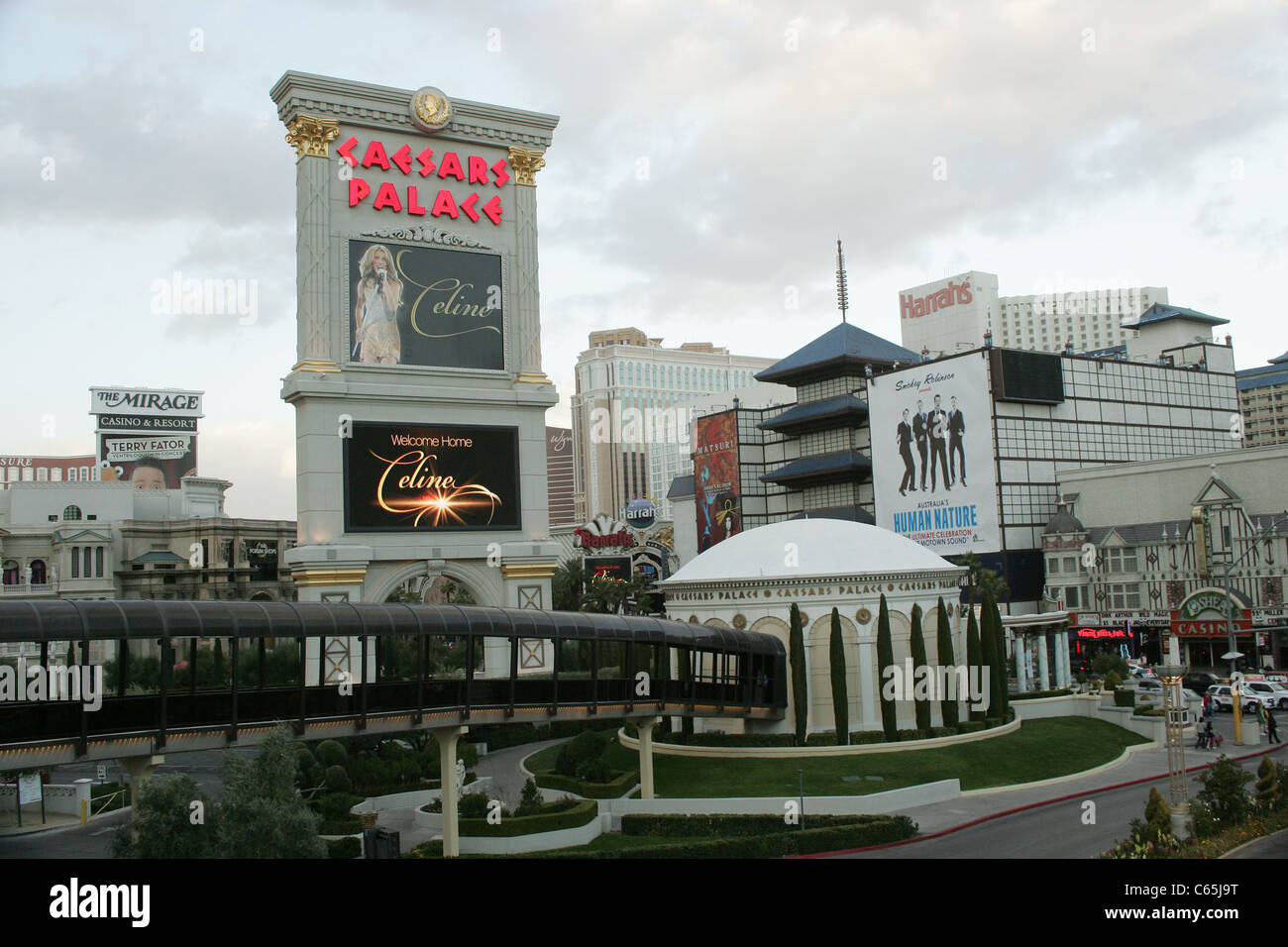 Caesars palace marquee hi-res stock photography and images - Alamy