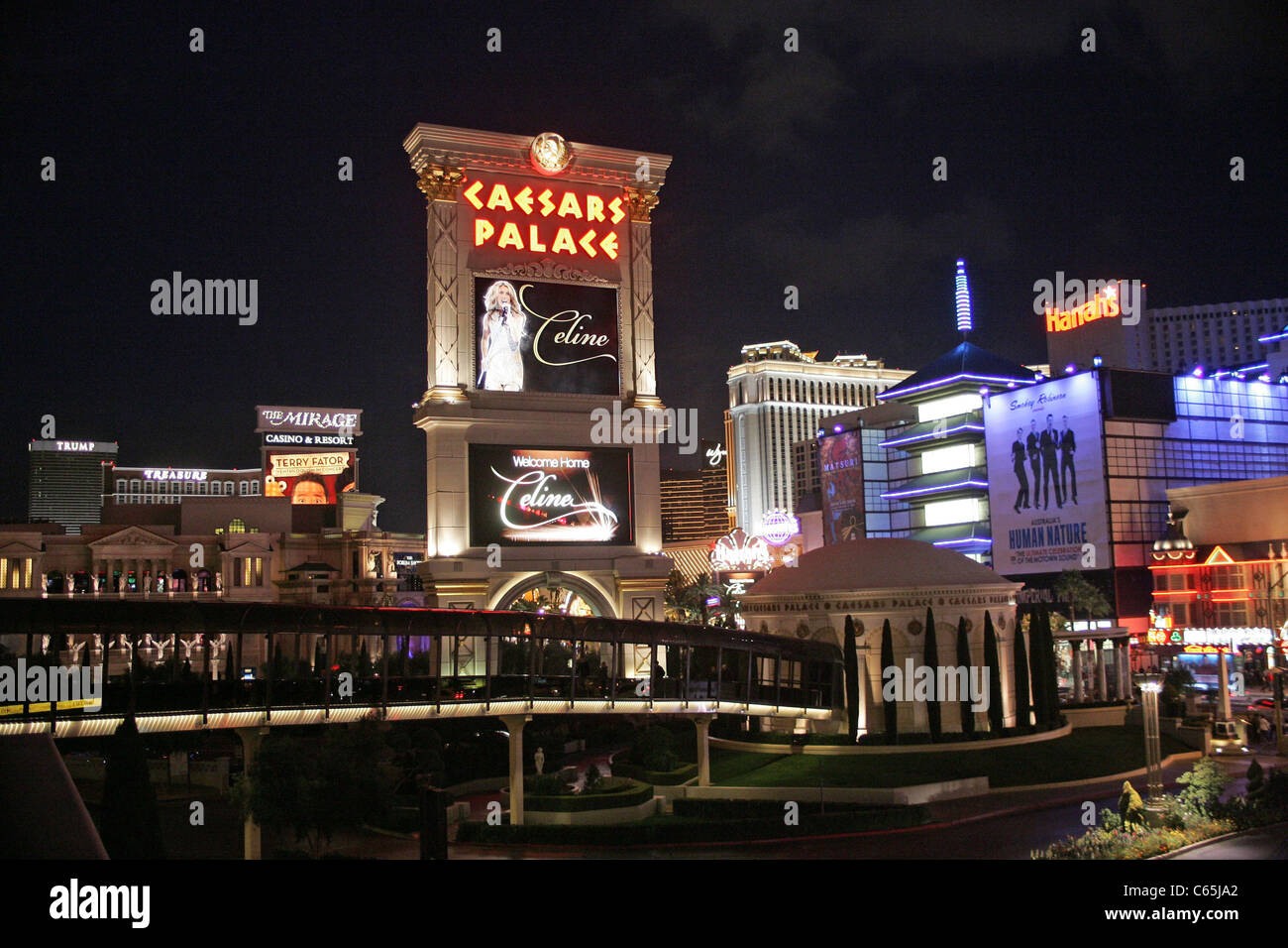 A general view of the Colosseum entrance at Caesars Palace on February 3,  2016 in Las Vegas, Nevada, USA. Photo by Denise Truscello/Caesars Palace  via ABACAPRESS.COM Stock Photo - Alamy