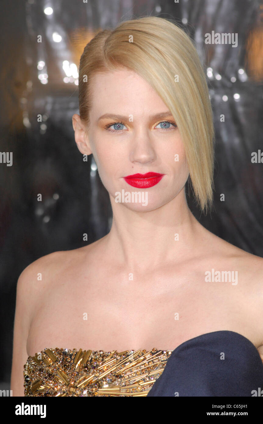 January Jones at arrivals for UNKNOWN Premiere, Village Theatre in ...