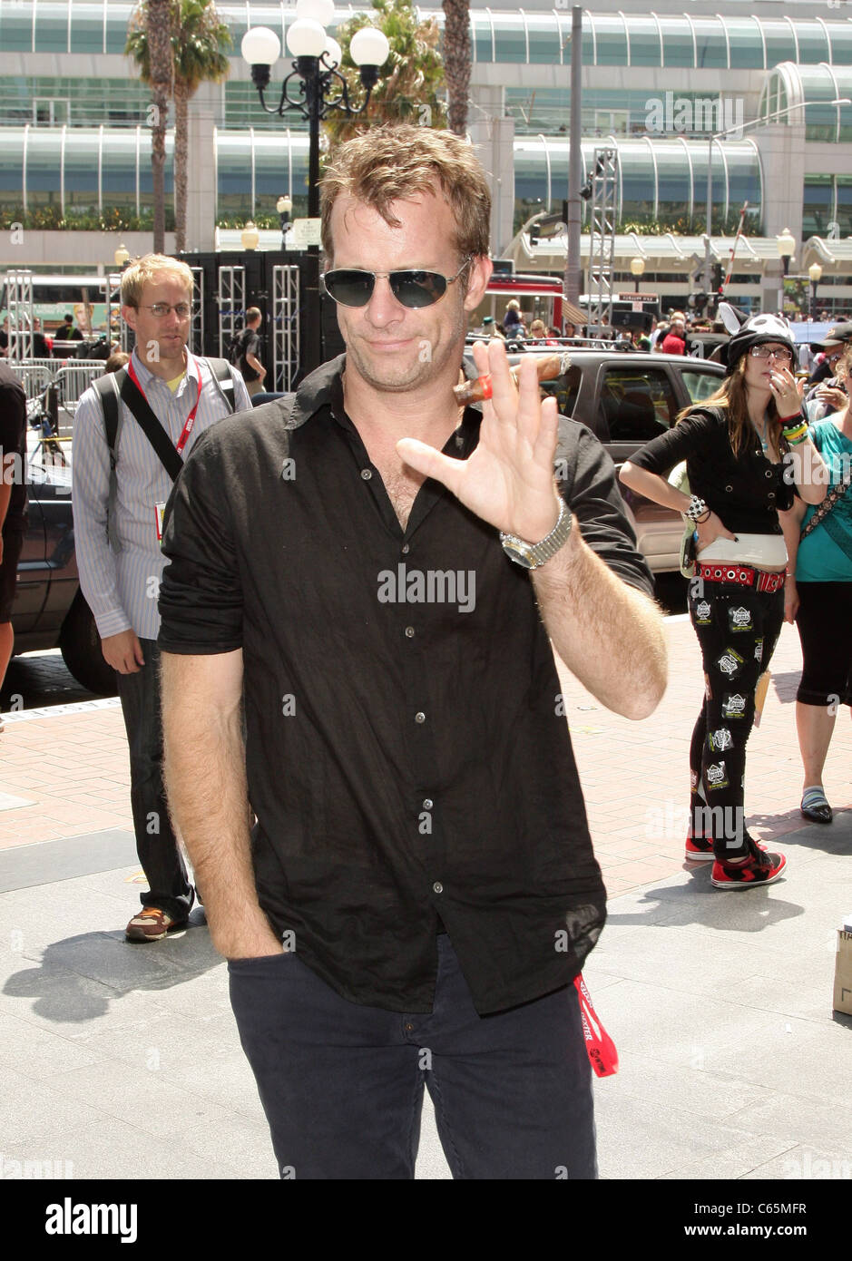 Thomas Jane out and about for COMIC-CON 2010 Candids - FRI, , San Diego, CA July 23, 2010. Photo By: Adam Orchon/Everett Collection Stock Photo