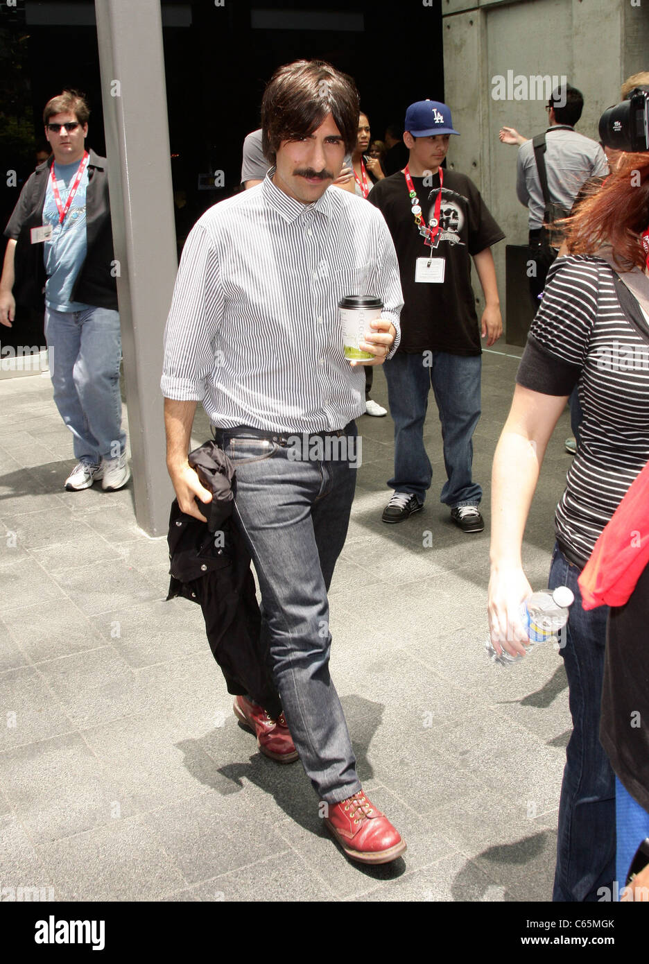 Jason Schwartzman out and about for COMIC-CON 2010 Candids - FRI, , San Diego, CA July 23, 2010. Photo By: Adam Orchon/Everett Collection Stock Photo