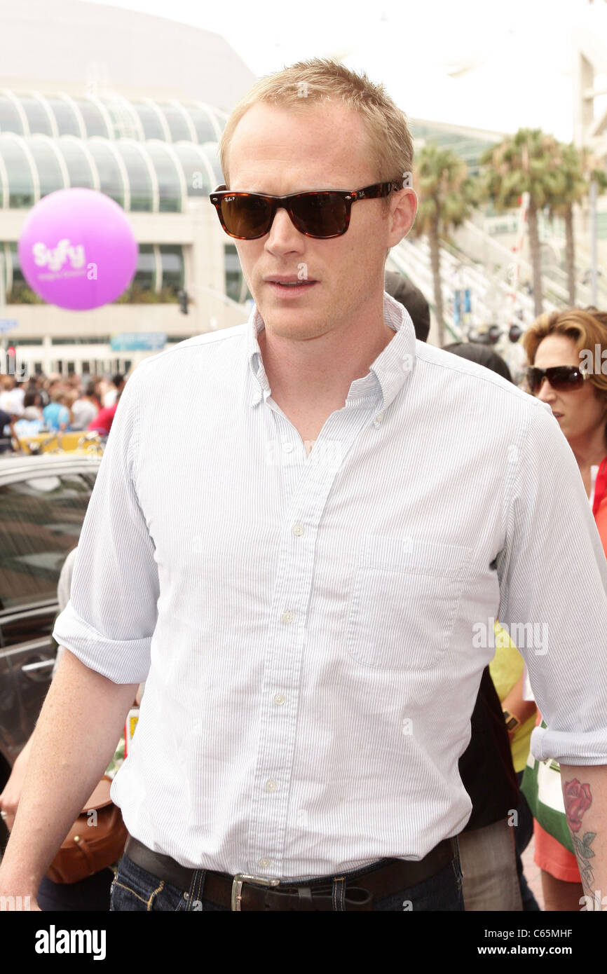 Paul Bettany out and about for COMIC-CON 2010 Candids - FRI, , San Diego, CA July 23, 2010. Photo By: Adam Orchon/Everett Collection Stock Photo