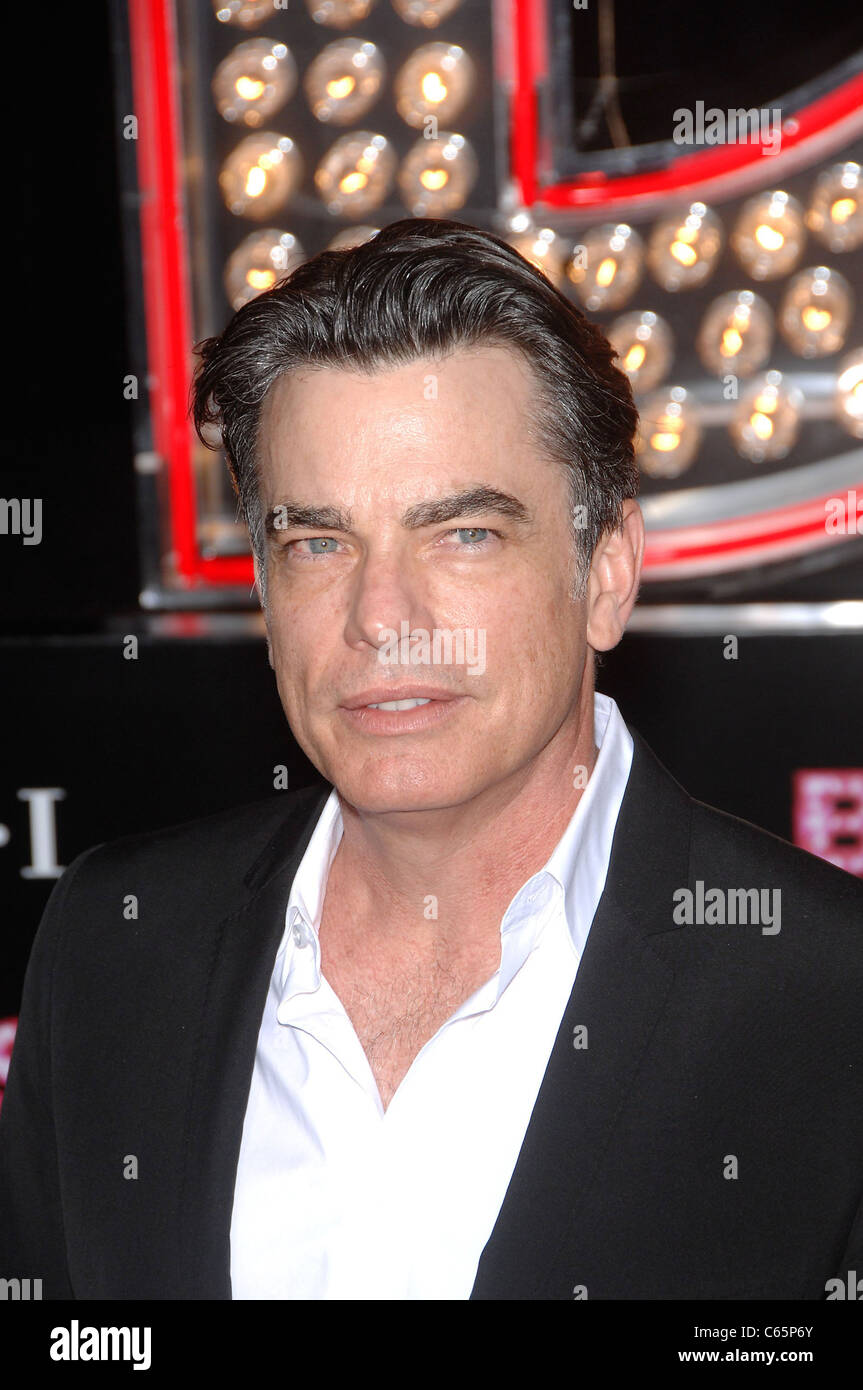 Peter Gallagher at arrivals for BURLESQUE Premiere, Grauman's Chinese Theatre, Los Angeles, CA November 15, 2010. Photo By: Michael Germana/Everett Collection Stock Photo
