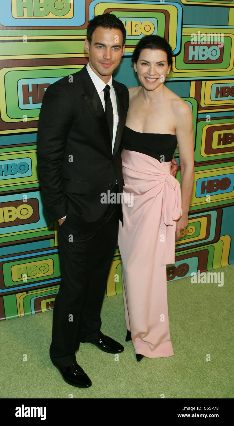 Keith Lieberthal, Julianna Margulies at the after-party for HBO's 2011