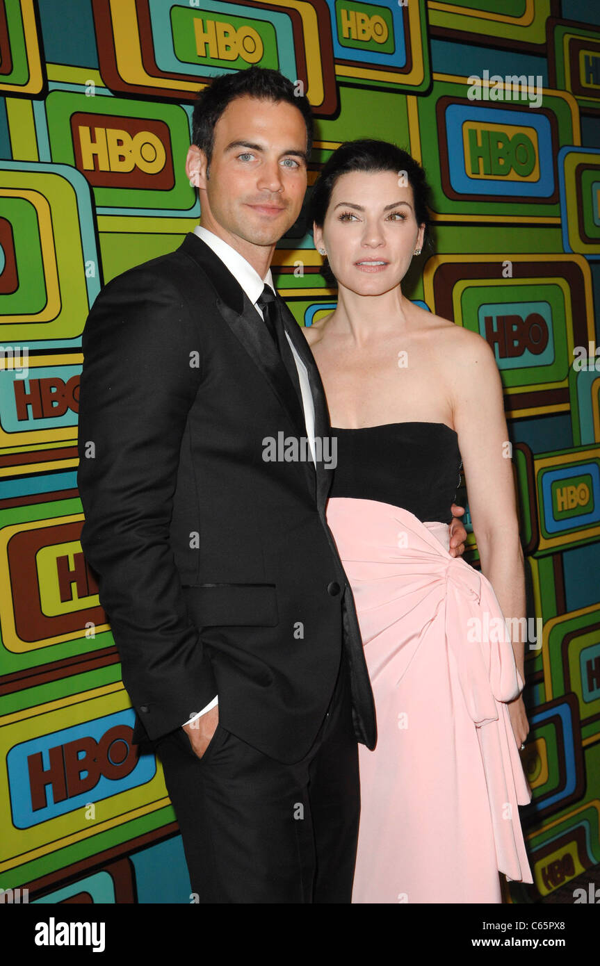 Keith Lieberthal, Julianna Margulies at the after-party for HBO's 2011