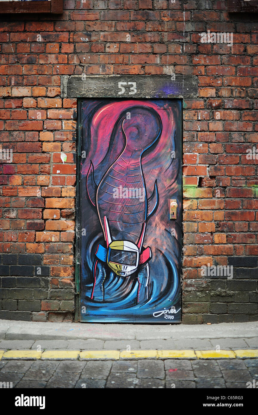 Graffiti, Manchester Stock Photo