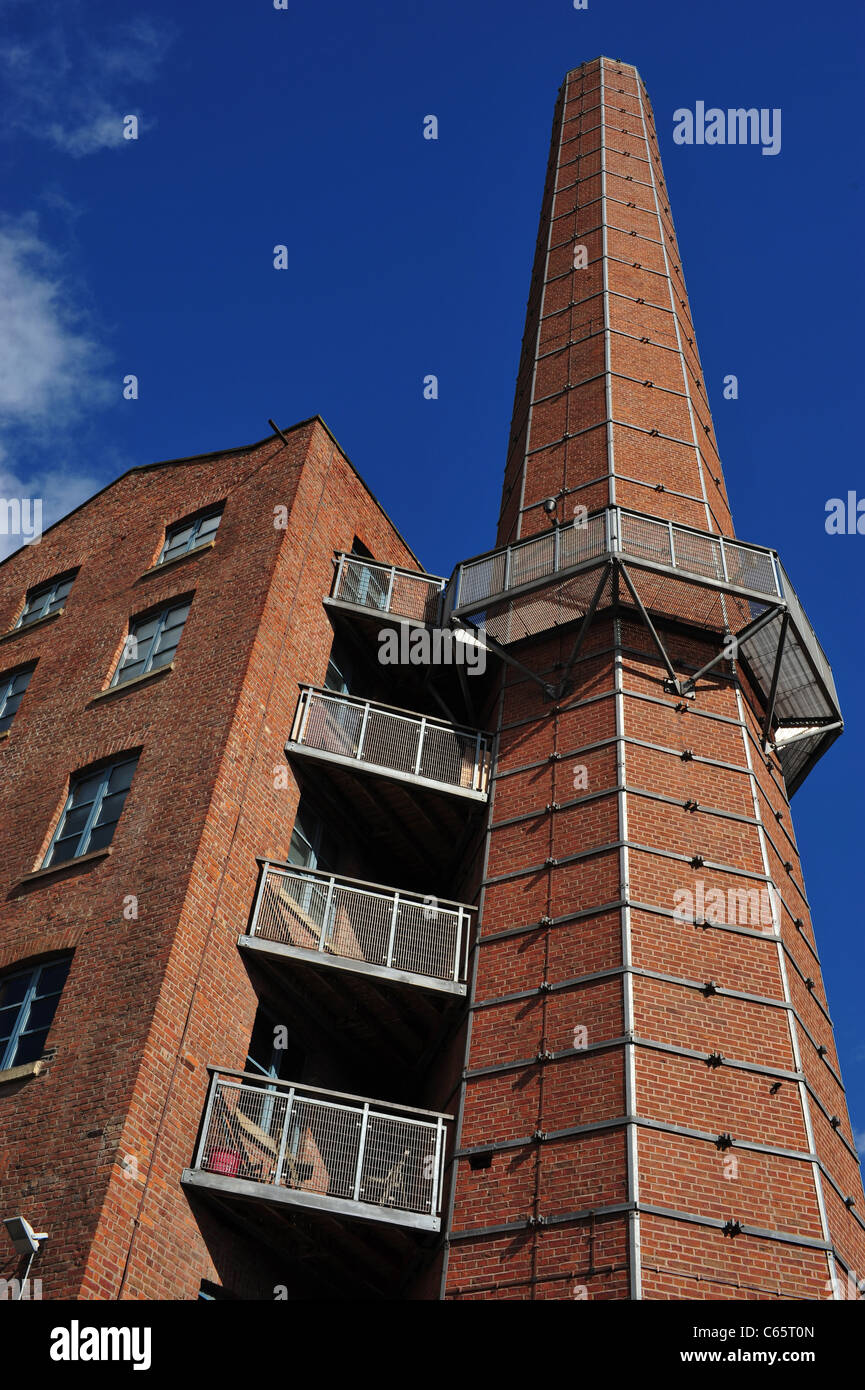 Chorlton Mill apartments, Manchester Stock Photo Alamy
