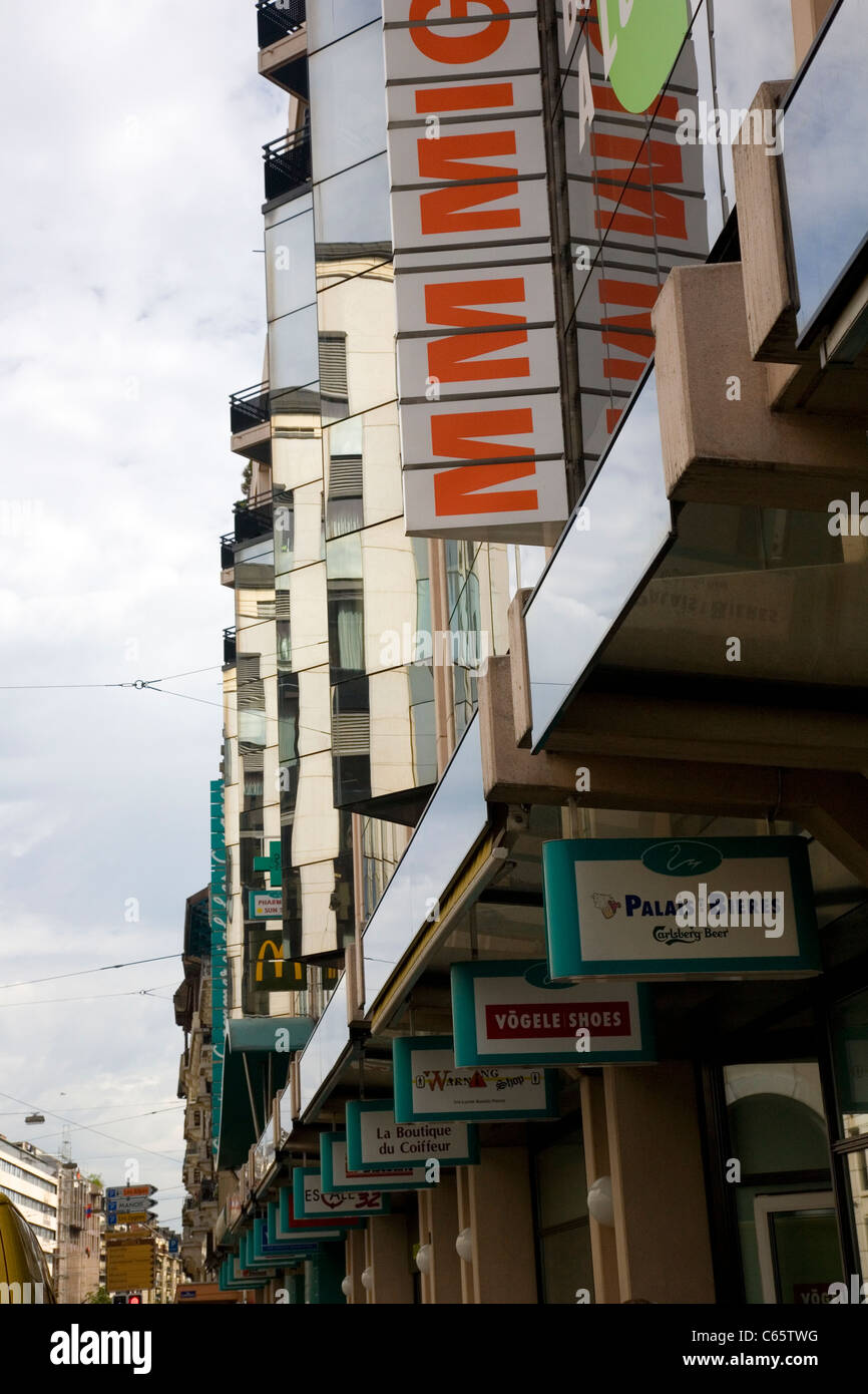 To The Shops The Rue Stock Photos To The Shops The Rue