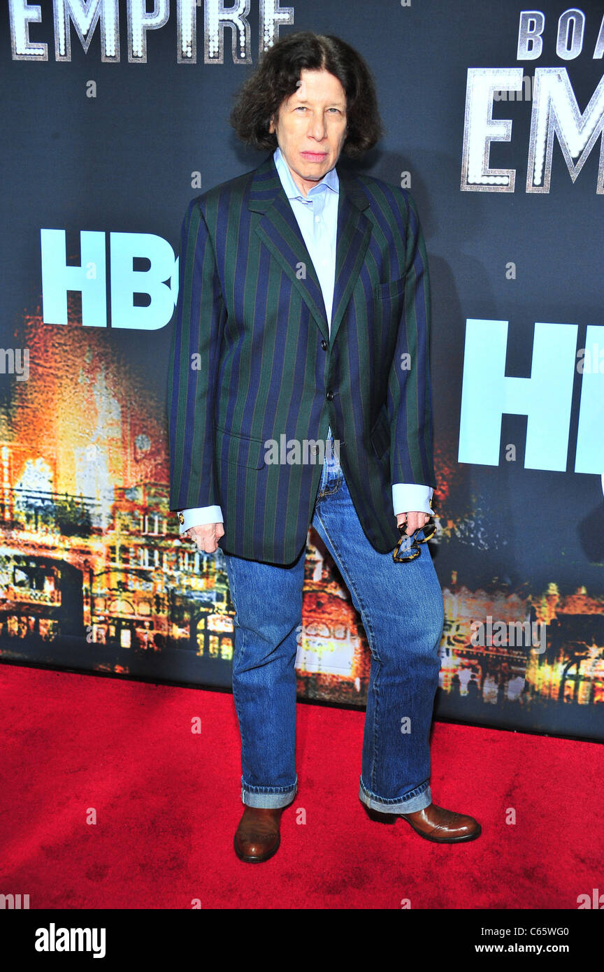Fran Lebowitz at arrivals for HBO's BOARDWALK EMPIRE Series Premiere, The Ziegfeld Theatre, New