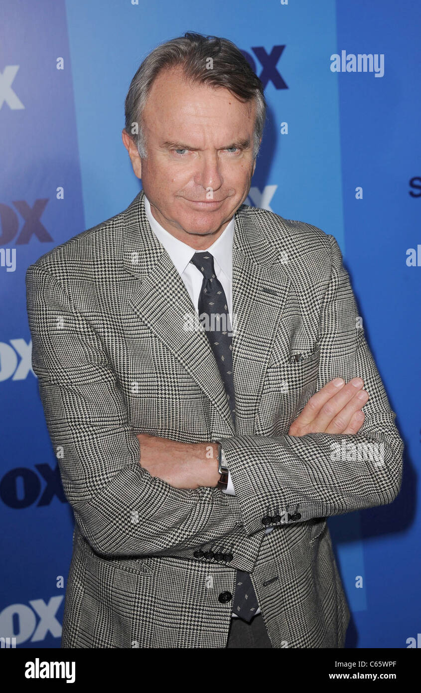 Sam Neill at arrivals for FOX Upfront Presentation for Fall 2011, Wollman Rink in Central Park, New York, NY May 16, 2011. Photo By: Kristin Callahan/Everett Collection Stock Photo