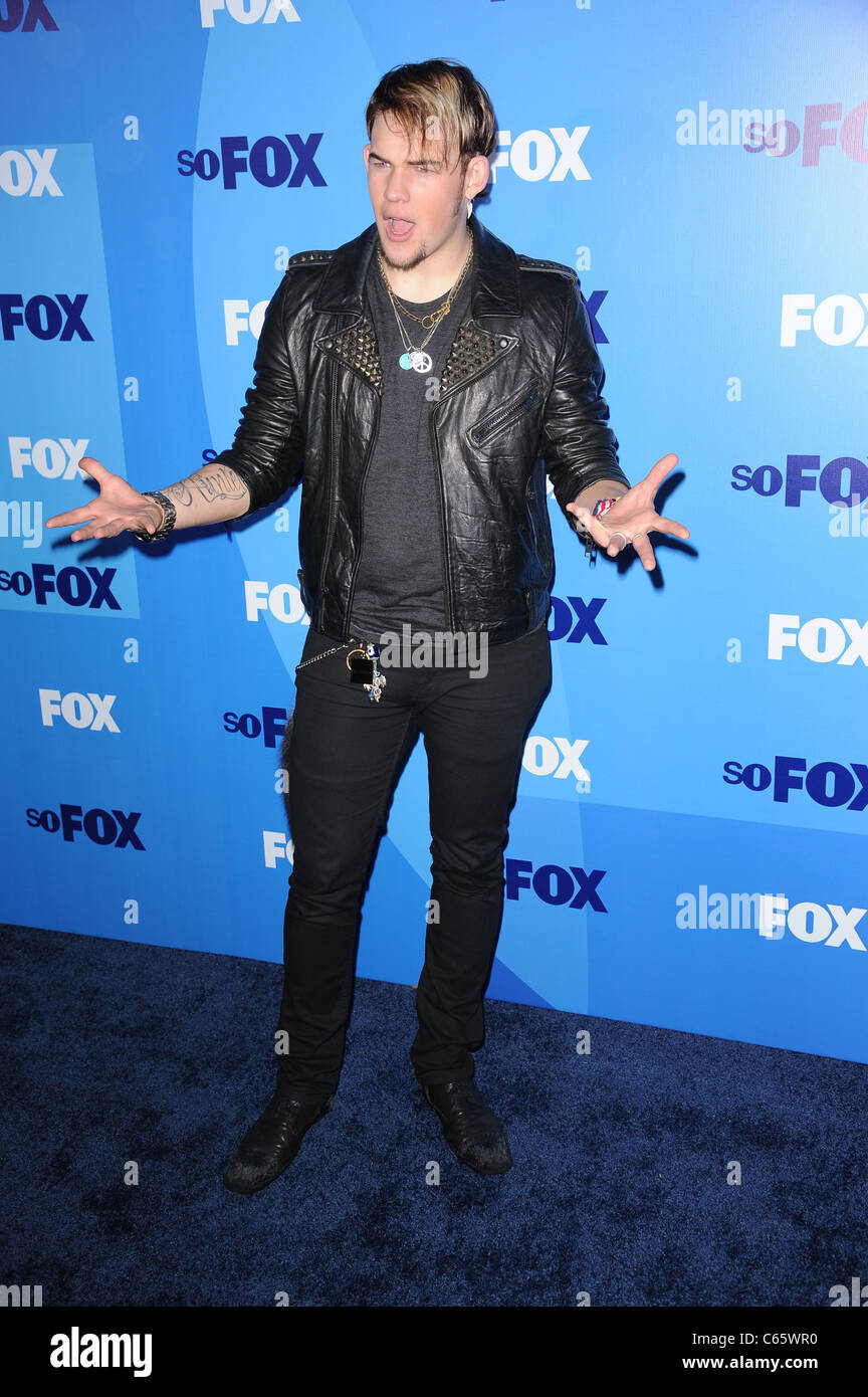 James Durbin at arrivals for FOX Upfront Presentation for Fall 2011, Wollman Rink in Central Park, New York, NY May 16, 2011. Photo By: Kristin Callahan/Everett Collection Stock Photo