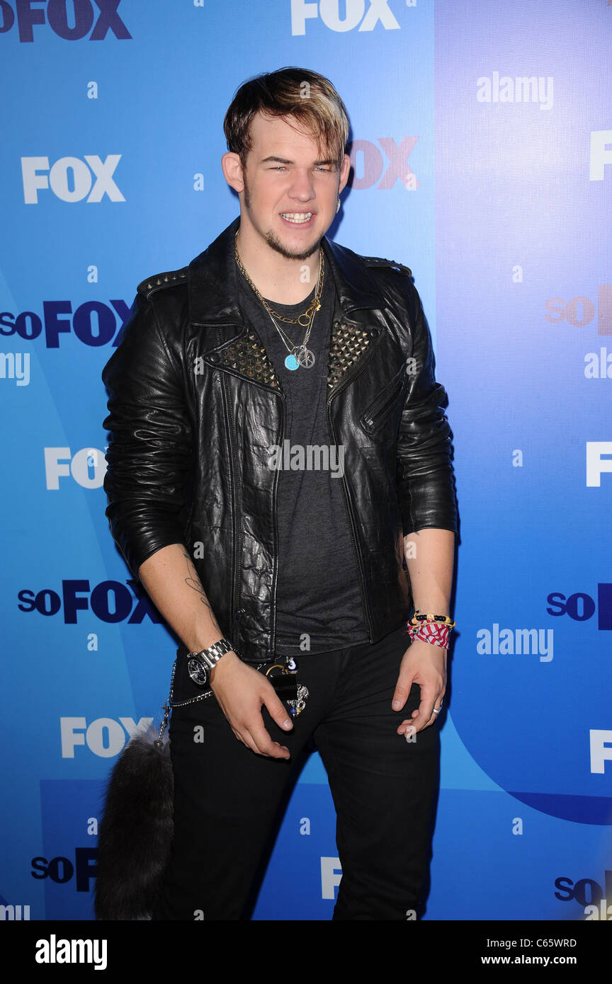 James Durbin at arrivals for FOX Upfront Presentation for Fall 2011, Wollman Rink in Central Park, New York, NY May 16, 2011. Photo By: Kristin Callahan/Everett Collection Stock Photo