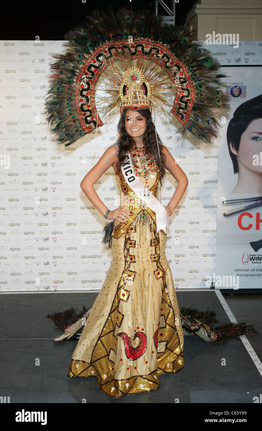Jimena Navarrete Miss Mexico At Arrivals For Miss Universe National Costume Parade Mandalay Bay Resort Casino Las Vegas Nv August 16 10 Photo By James Atoa Everett Collection Stock Photo Alamy