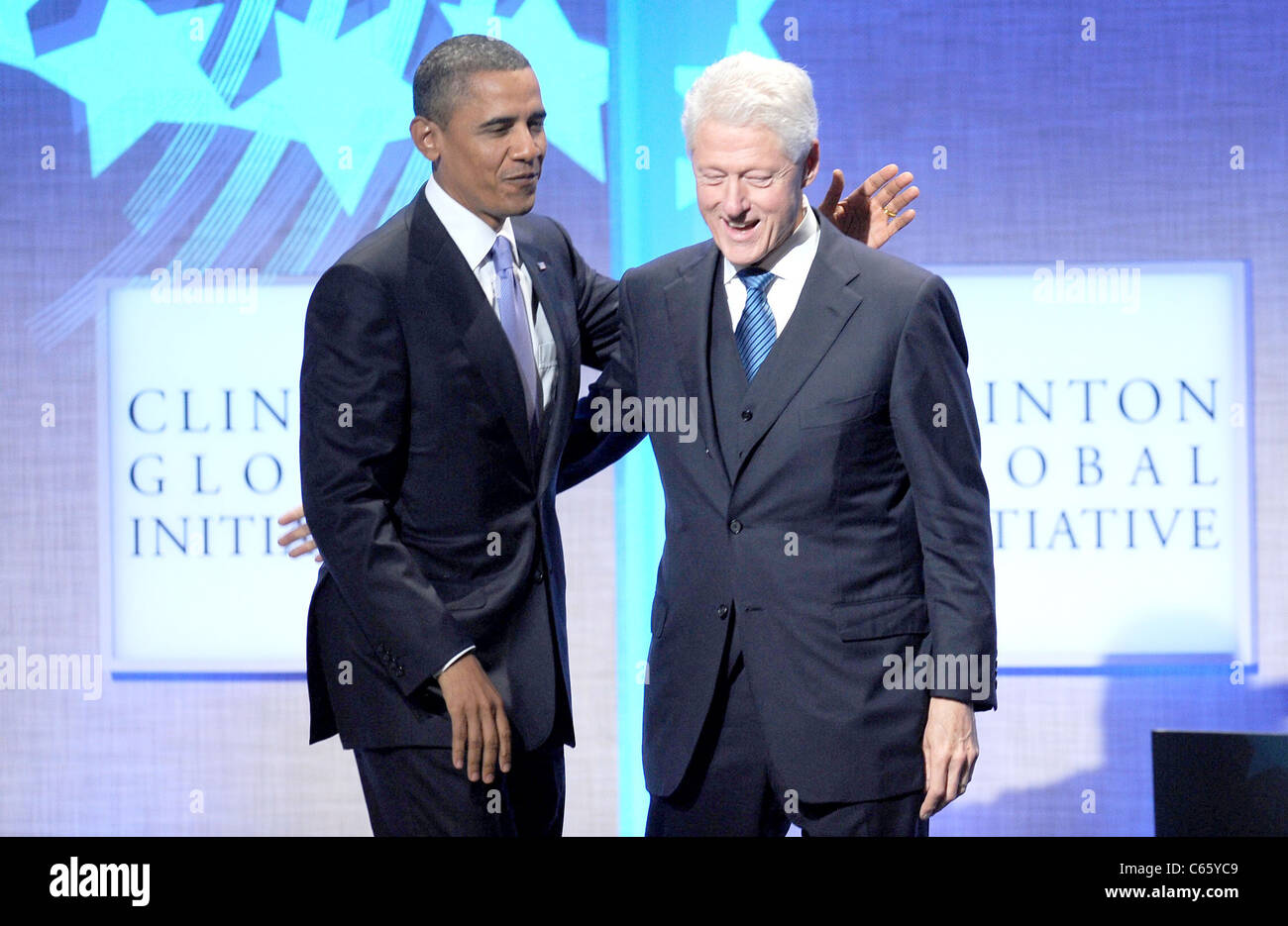 Barack Obama, Bill Clinton in attendance for Annual Clinton Global ...
