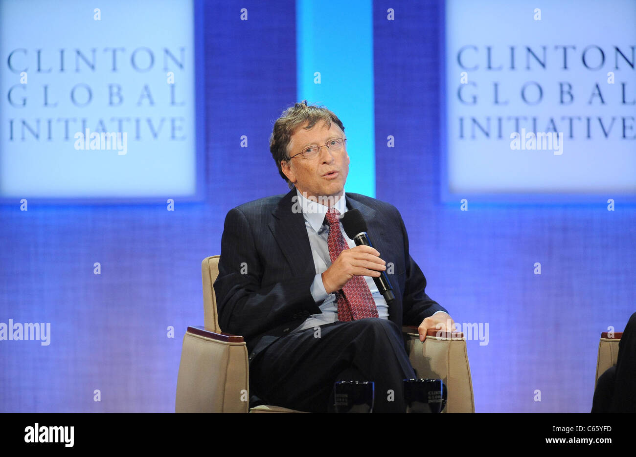 Bill Gates in attendance for Annual Clinton Global Initiative (CGI