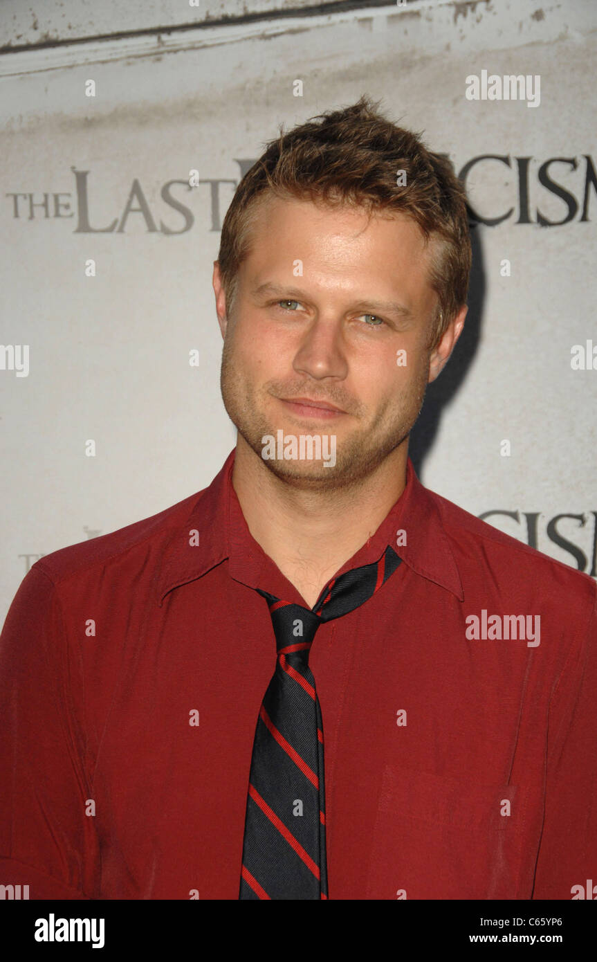 Adam Grimes at arrivals for THE LAST EXORCISM Premiere, Arclight