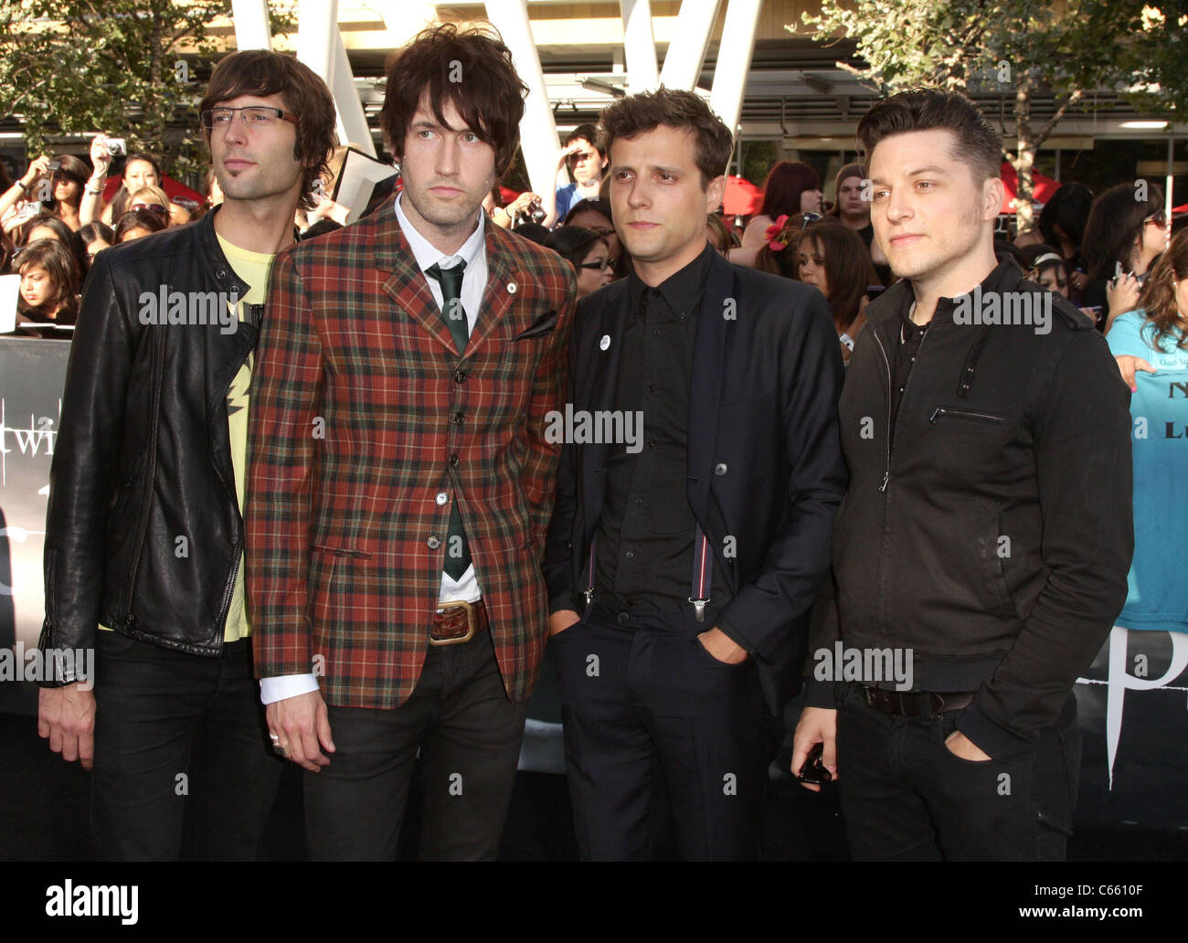 The Bravery at arrivals for THE TWILIGHT SAGA: ECLIPSE Premiere, Nokia Theatre L.A. LIVE, Los Angeles, CA June 24, 2010. Photo By: Adam Orchon/Everett Collection Stock Photo