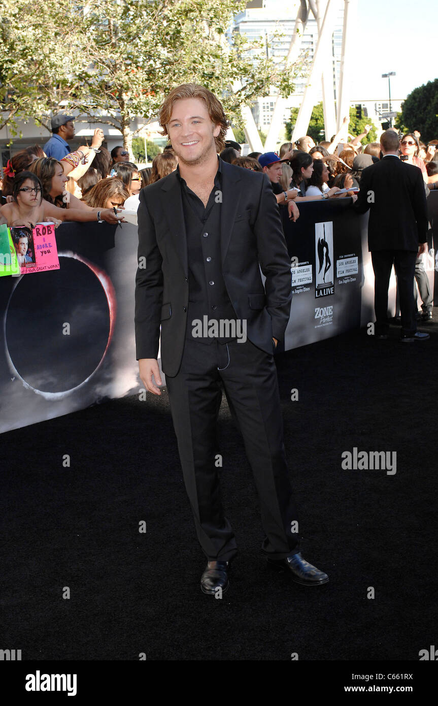 Michael Welch at arrivals for THE TWILIGHT SAGA: ECLIPSE Premiere, Nokia Theatre L.A. LIVE, Los Angeles, CA June 24, 2010. Photo By: Michael Germana/Everett Collection Stock Photo