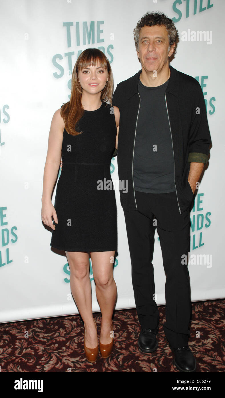 Christina Ricci, Eric Bogosian in attendance for TIME STANDS STILL ...