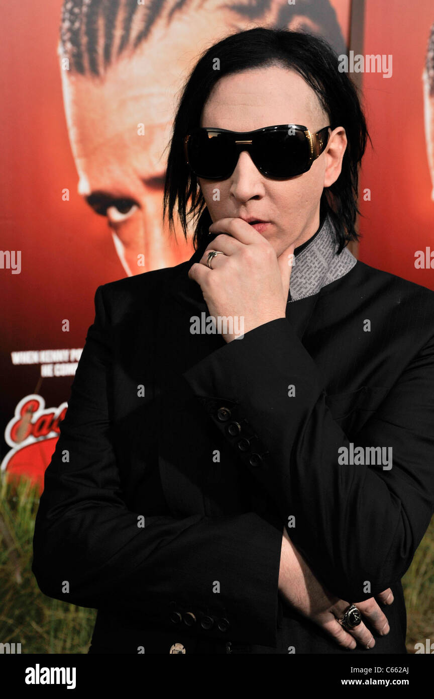 Marilyn Manson At Arrivals For Eastbound And Down Season Premiere On Hbo The Paramount Theater At