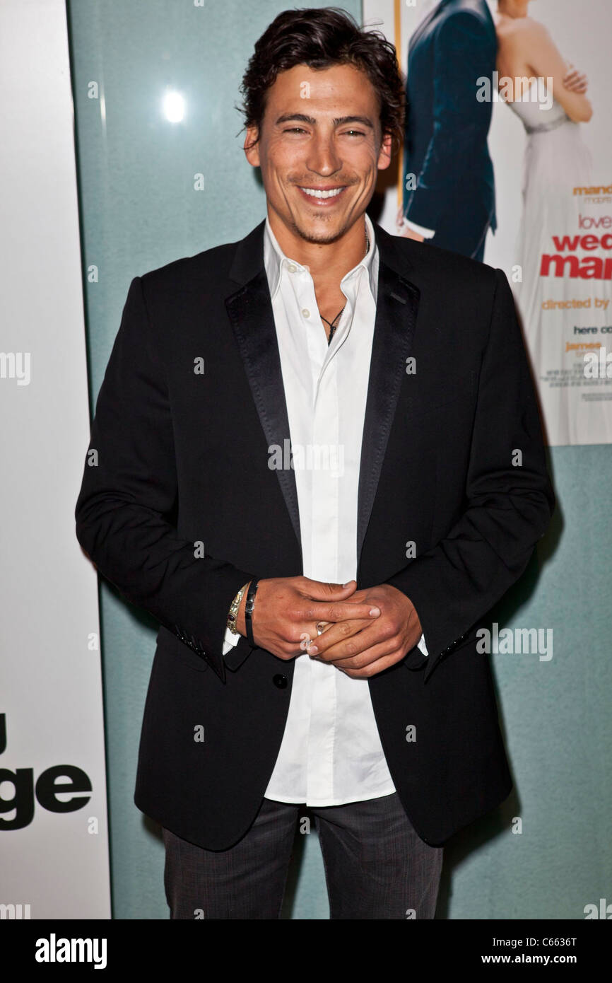 Andrew Keegan at arrivals for LOVE WEDDING MARRIAGE Premiere, Pacific Design Center, Los Angeles, CA May 17, 2011. Photo By: Emiley Schweich/Everett Collection Stock Photo