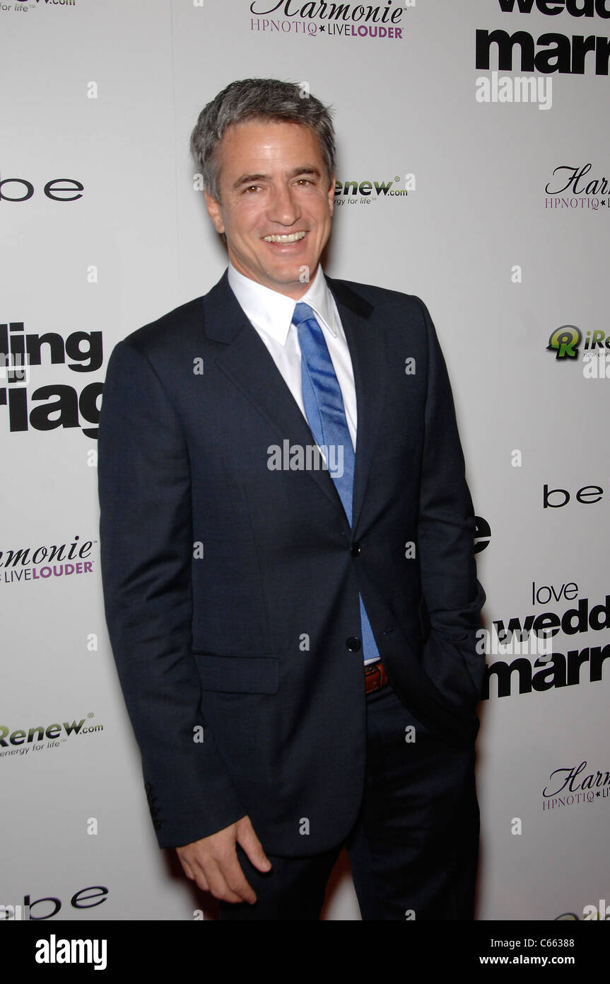 Dermot Mulroney at arrivals for LOVE WEDDING MARRIAGE Premiere, Pacific Design Center, Los Angeles, CA May 17, 2011. Photo By: Michael Germana/Everett Collection Stock Photo